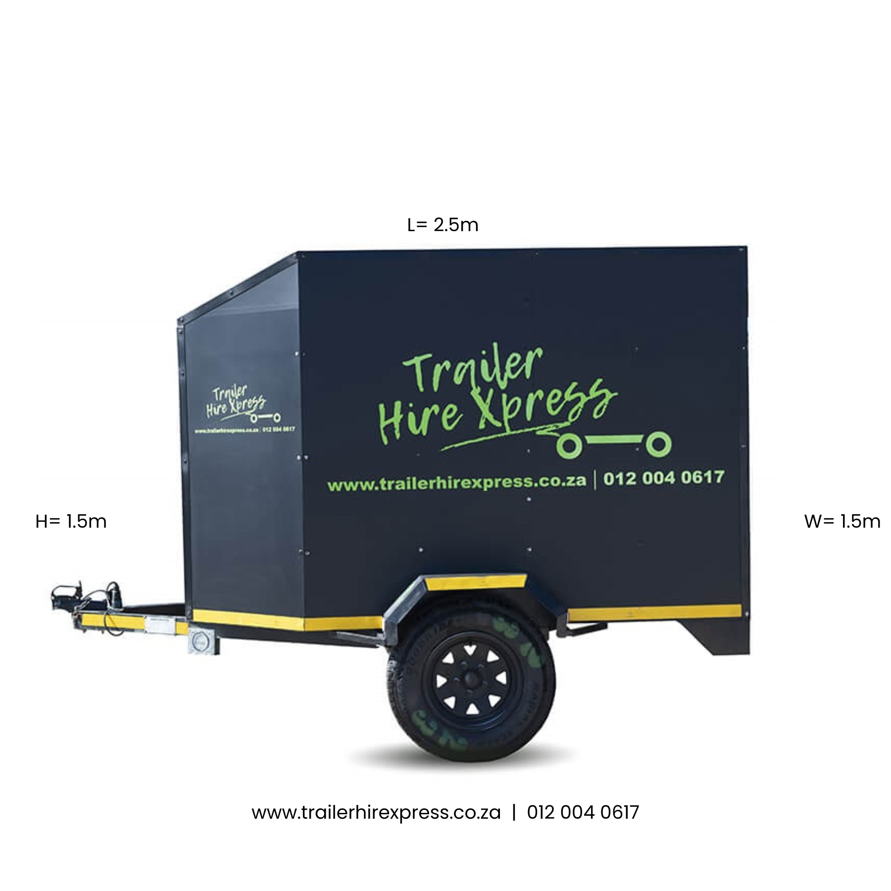 2 Ton  Enclosed - 4m